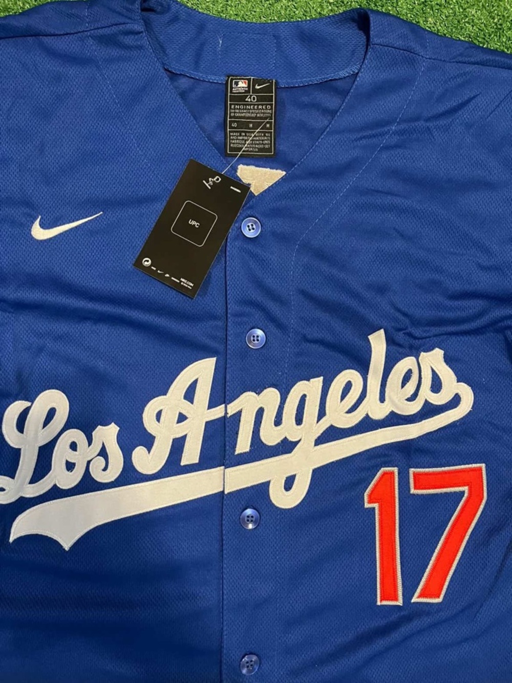 Los Angeles Dodgers Shohei Ohtani New Blue In Game Jersey - Picture 2 of 8